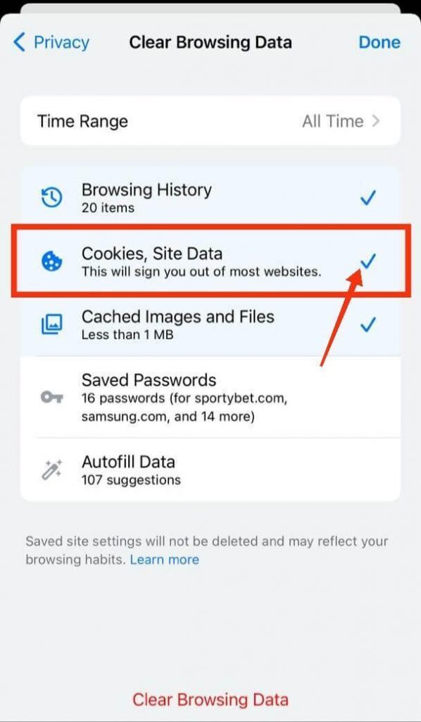 How To Enable Cookies On IPhone S Safari And Other Browsers