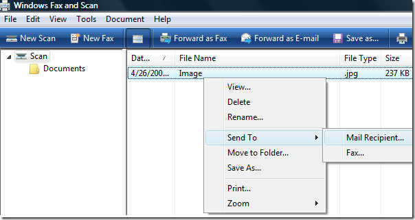 To Scan A Document Or Photo With Windows Fax And Scan