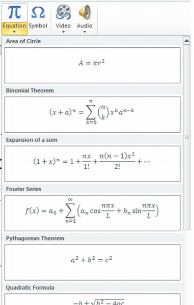 coverting pc powerpoint to mac equations