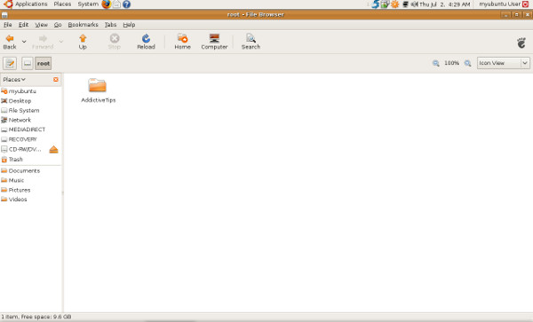 ubuntu ls show hidden files