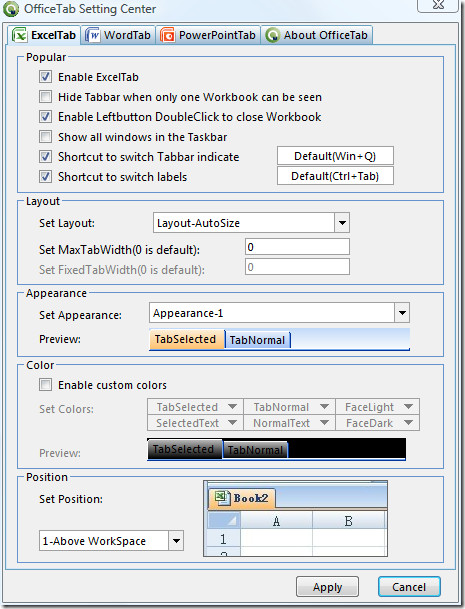 how to insert tabs in word 2011
