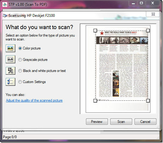 Free Scan To PDF Software Windows