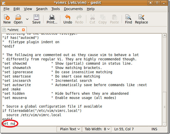 how-to-get-line-number-count-in-vim-editor