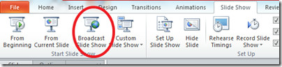 BroadCast SlideShow