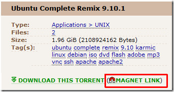 torrent file is not opening magnet