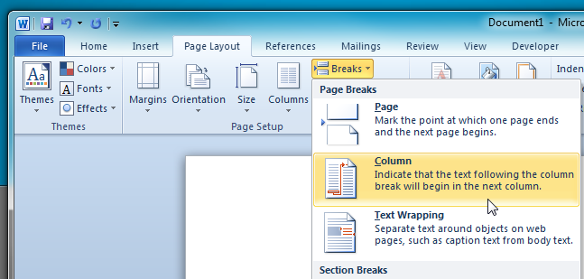 Shortcut Key To Insert Page Break In Word Bettahoney