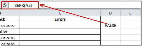 Excel 2010 Error - Logical And Syntax Errors