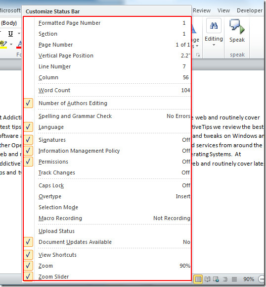 How To Insert Word Count In Word 2010 Barnmokasin