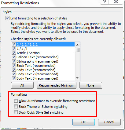 how to accept edits in word 2010