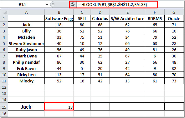 hlookup-function-in-excel-2010