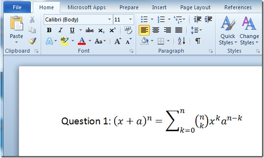 Equation Editor Item Tutorial Georgiakeetan