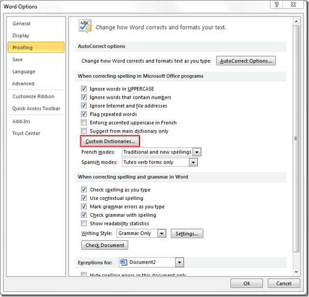 How To Add A Custom Dictionary In Word Discountslasopa