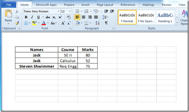 Embed Excel Spreadsheet Into Word Document