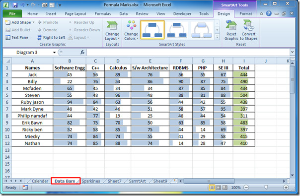 Excel 2010: Hide/Unhide Columns, Rows, Sheets