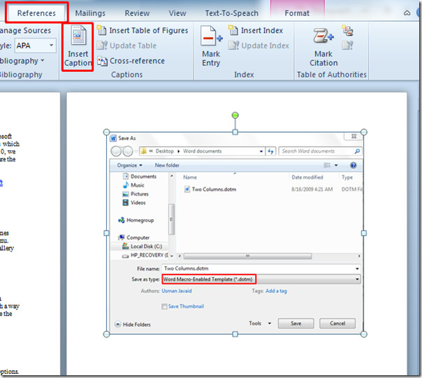 Insert Table Reference In Word Garrytd