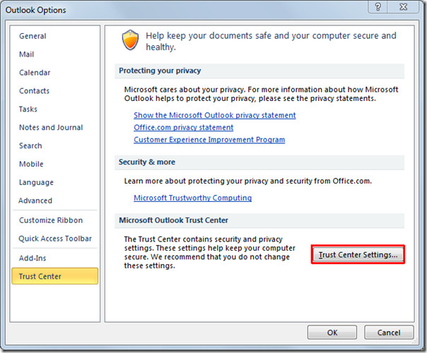 Read Email As Plain Text In Outlook 2010