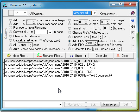 Batch Rename Multiple Files Add Remove File Characters