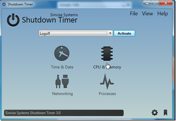 ware shutdown timer windows 7