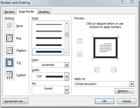 Precipizio Parlare A Anestetico How To Insert Page Border In Word 