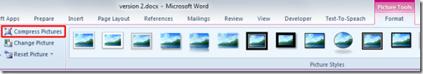 how to compress ms word on mac