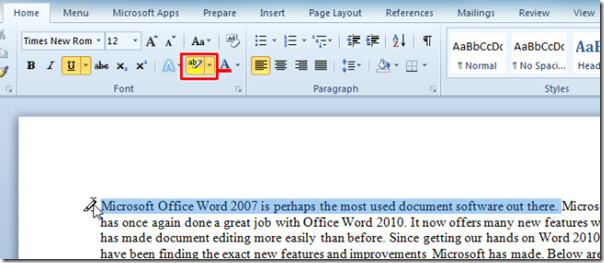 How To Select More Highlight Colors In Word Garrycalifornia