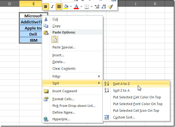 How To Put Names In Alphabetical Order In Excel Photos Alphabet Collections