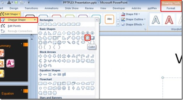 How To Change Image Shape In PowerPoint 2010