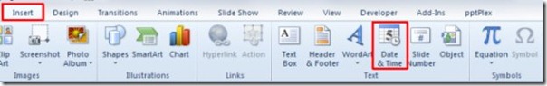 how-to-insert-date-time-in-powerpoint-2010-presentation
