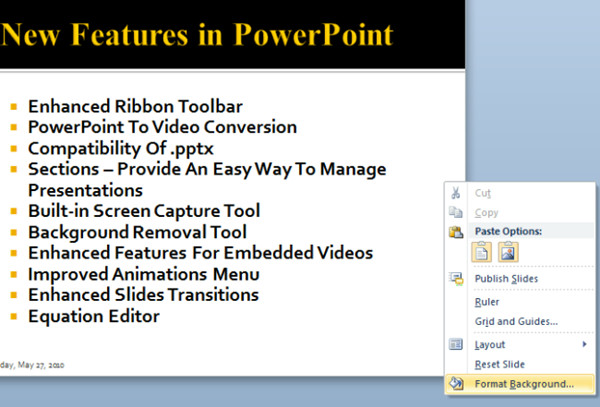 PowerPoint 2010: Quickly Change Color Of All Slides
