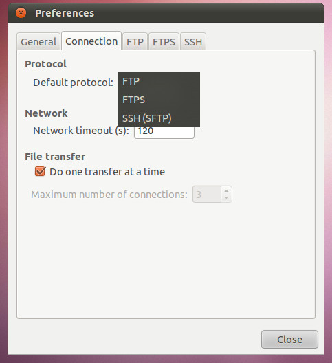 Bare FTP Is Simple Minimalist FTP Client For Ubuntu Linux