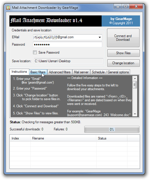 free email attachment downloader