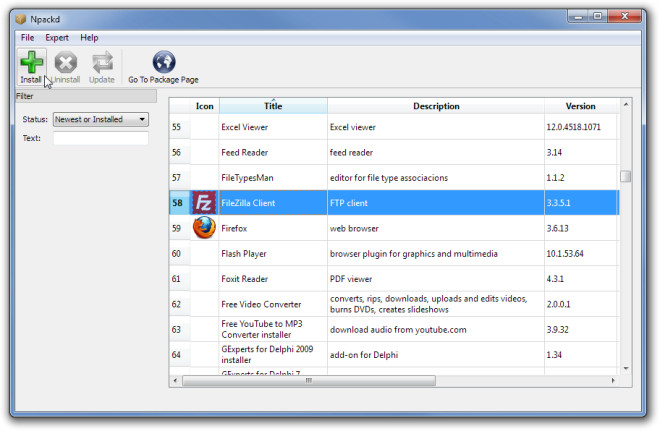 Install Applications With Npackd Windows Package Manager