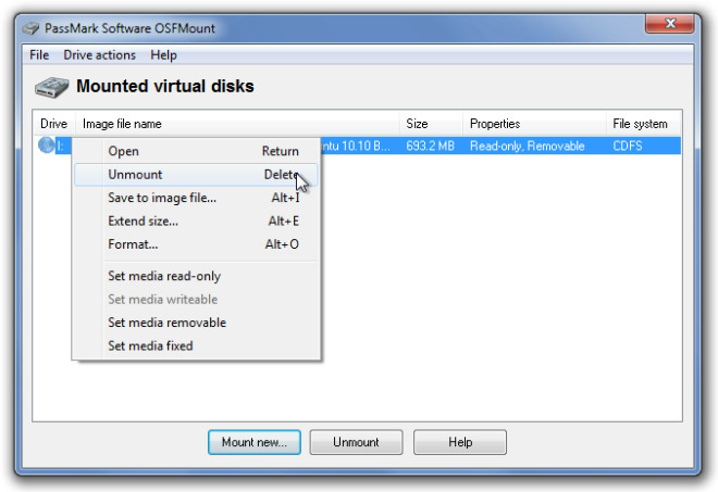 download the new version for windows PassMark OSFMount 3.1.1002