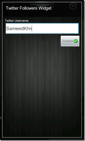 Twitter Followers Widget Shows Followers Count On Android Homescreen