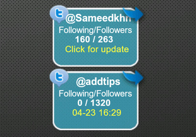 Twitter Followers Widget Shows Followers Count On Android Homescreen
