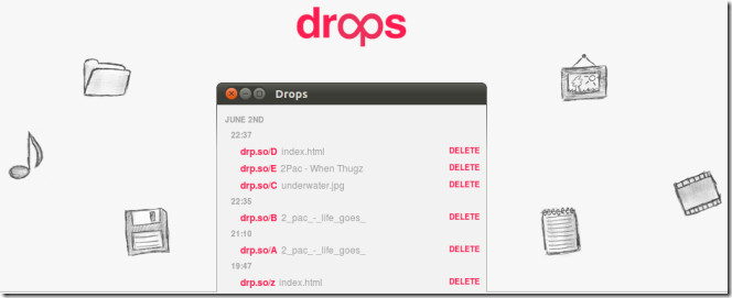 drops main