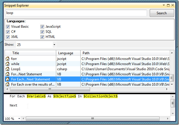 Код 2010. Код сниппет это. Кусок кода SQL.