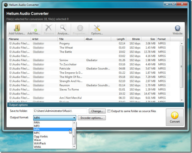 Helium Audio Converter