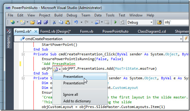 Spell Checker For Visual Studio 2010 Corrects All Spelling Mistakes