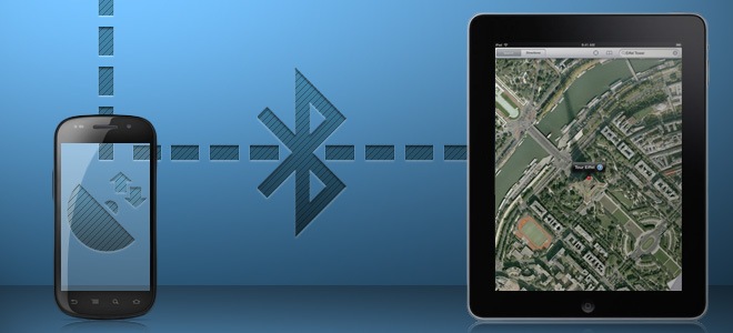 Переадресация GPS с Android на iOS (iPad, iPhone, iPod Touch)