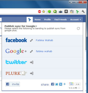 Publish Sync For Google+ & Facebook Adds Two Way Status Sync In Chrome