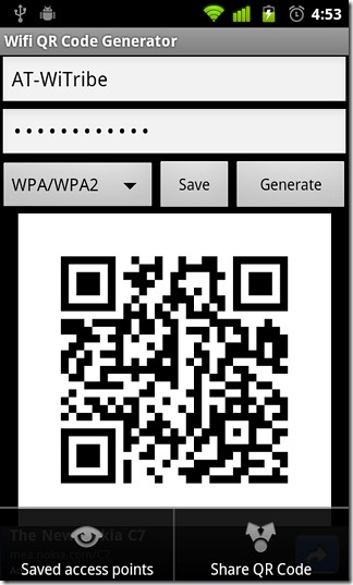 WiFi-QR-Code-Generator-For-Android