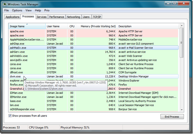 windows task manager