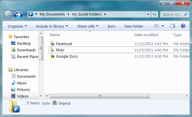 Social Folders