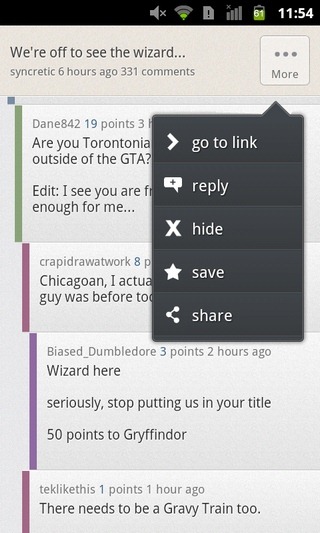 04-BaconReader-Android-Comments