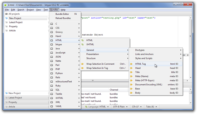 1.html - CUsersTestDocuments - Intype 0.9.2 RC unstable