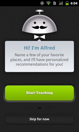 Alfred-Android-Start
