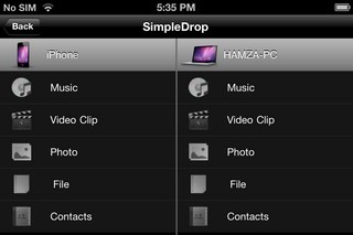 SimpleDrop Menu