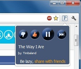 Pandora for Chrome