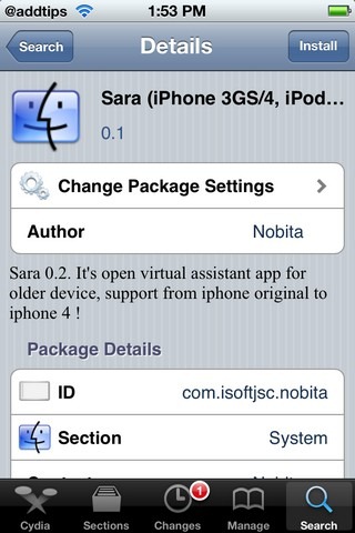 Sara: A Cydia App To Replicate Siri On Older iPhone, iPad & iPod touch